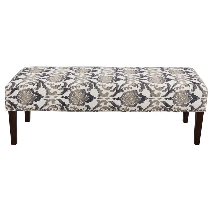 Banc rembourré Idell, Fumée / floral