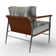 Chaise d'appoint rembourrée Gentle Serenity