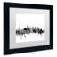 « boston ma horizon horizon b&w » par michael tompsett, impression encadrée-40357446-17767875-68755868