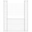 Alicia-Marie Silver Mesh Fence Panels-670229720