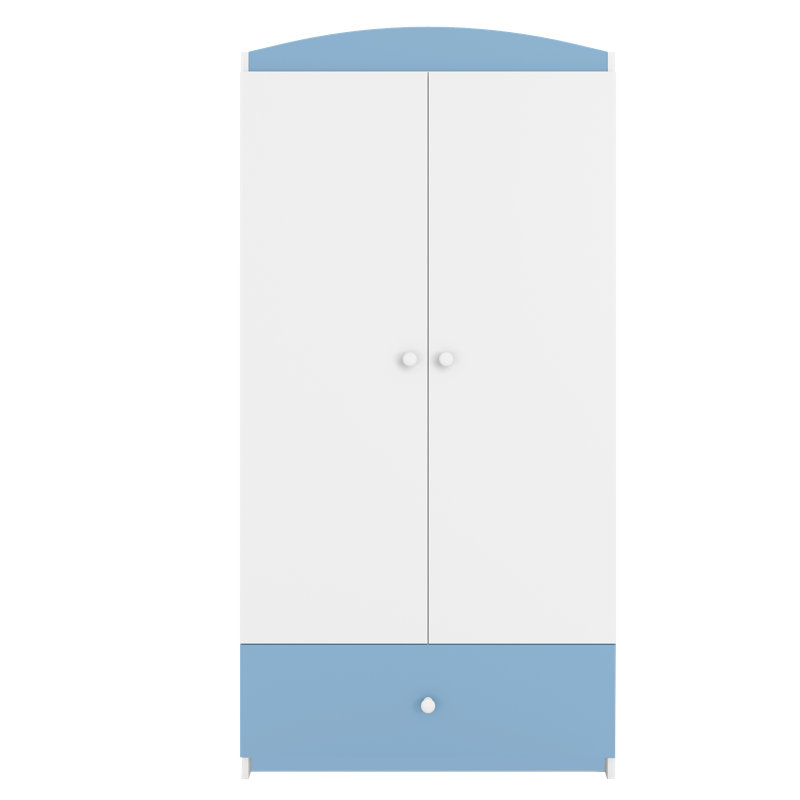 Cicero 2 Door Wardrobe, Blue