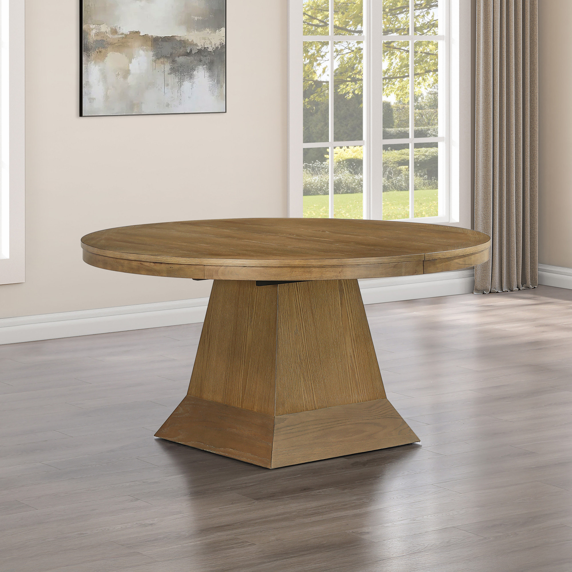 Vaughn 60-96" Dining Table, Driftwood