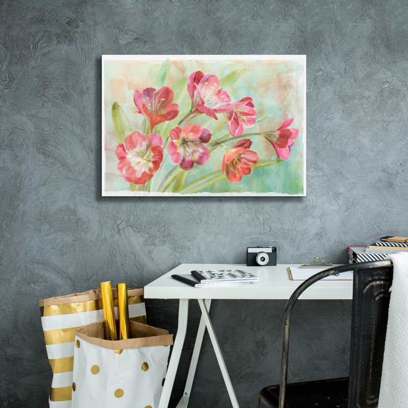 «Bowing Clevia» par Art Licensing Studio, art mural sur toile