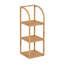 30cm W Bamboo / Rattan Shelving Unit