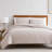 Southshore Fine Linens Vilano Duvet Cover Set, Oversized 110 GSM Microfiber Bedding with Hidden Zipper Closure and 4 Corner Ties, 1 Pillow Sham, Twin/Twin XL, White-850210327-850210328