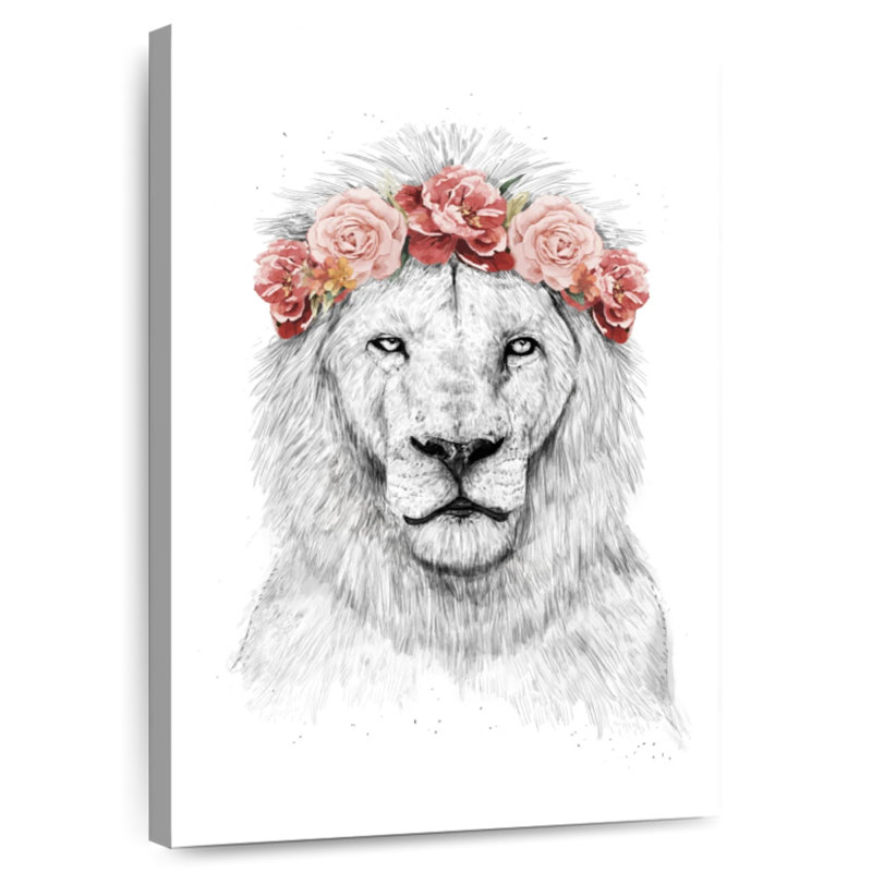 Brampt Festival Lion, 24" H x 16" W