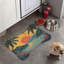 Tapis d'alimentation Old-School Island Sunset