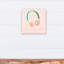 Art sur toile enroulée avec casque rosé Myah-347590058