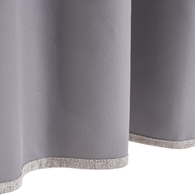 Curtain, Light Grey, 168cm Width x 229cm Drop