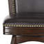 Tabouret tournant 29 "avec coussin Fionnbharr Massimo-11887000-11887001
