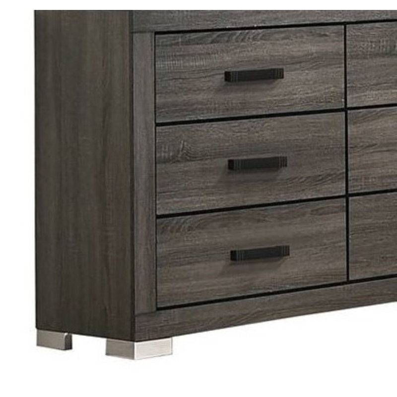 Commode double 6 tiroirs Anasofia