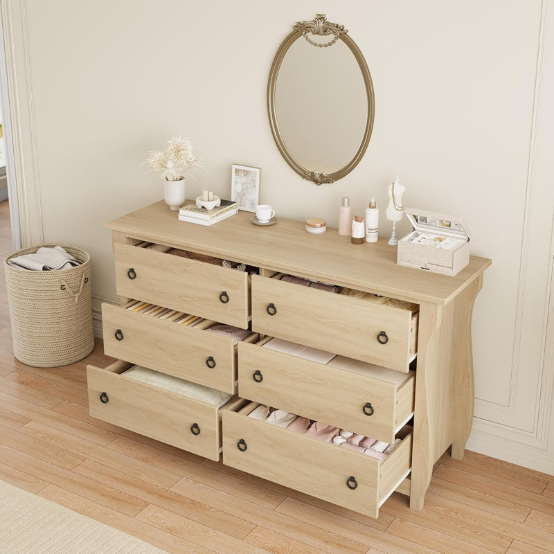 119.9cm W 6 - Drawer Chest of Drawers