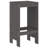 Niamora 17 Stories Bar Set with Wood Frame and Solid Wood Outer Material-532859829