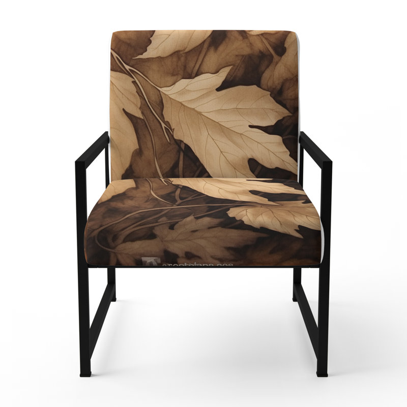 Fauteuil d'appoint rembourré Cristhian, Noir, noir, noir, noir