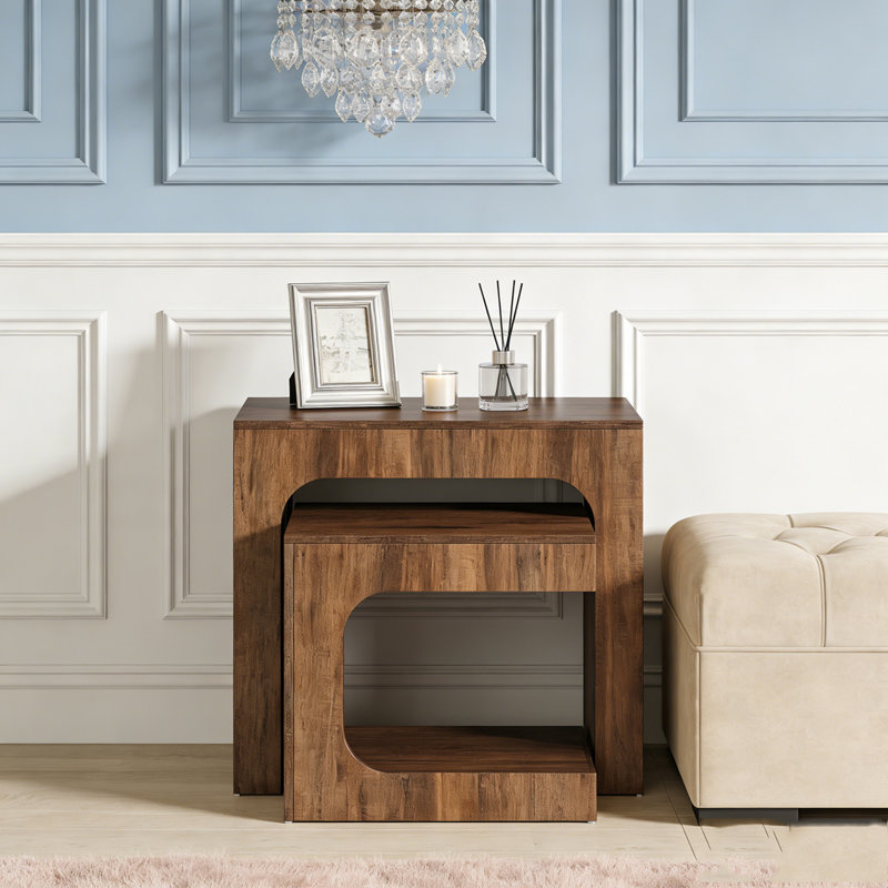 Ensemble de petites tables de bout Nesting