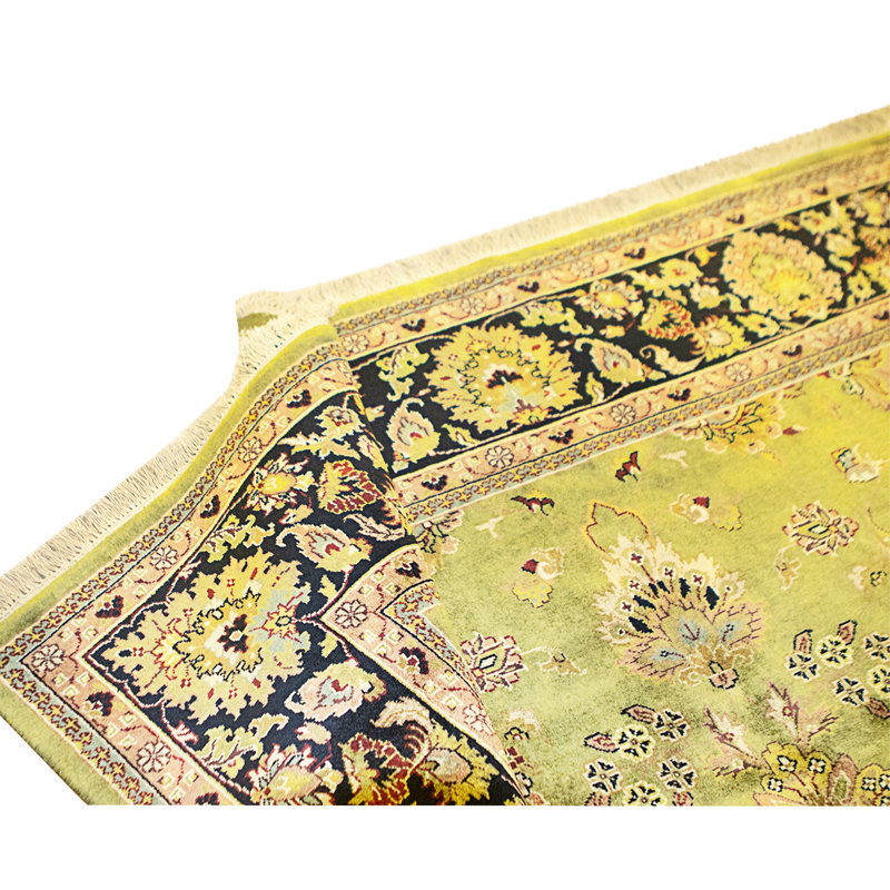 One-of-a-Kind 7'9" X 9'9" Hand Knotted Area Rug