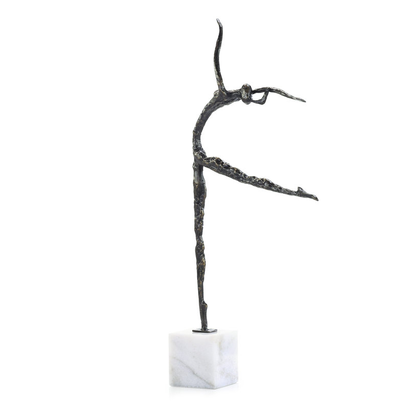Arabesque Sculpture On Marble Base