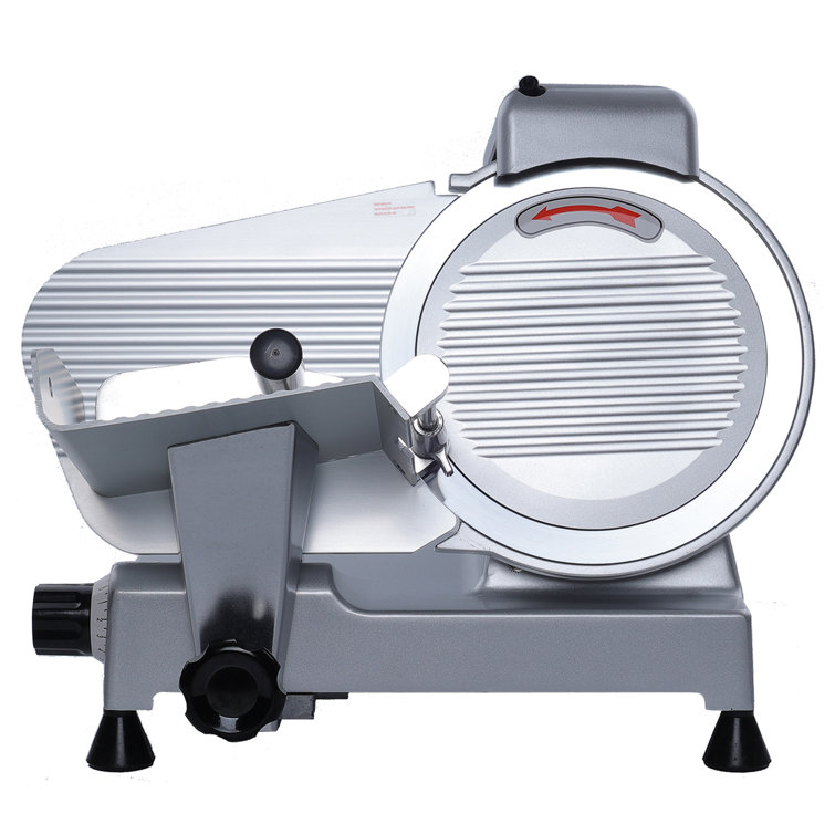 Electric Meat Slicer Adjustable Thickness Stainless Steel - Temu