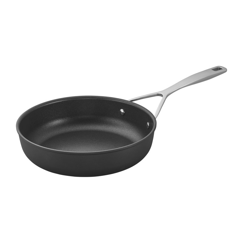 Demeyere AluPro Aluminum Nonstick Deep Fry Pan, 9.45" Diameter