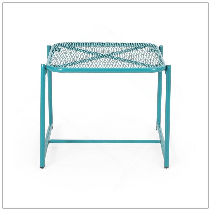 TABLE D'APPOINT H 15,5 po ELBA, Sarcelle