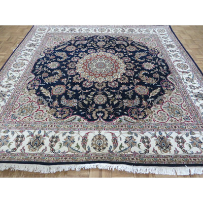 Al-Bar'Aa One-of-a-Kind 8' Square Area Rug in