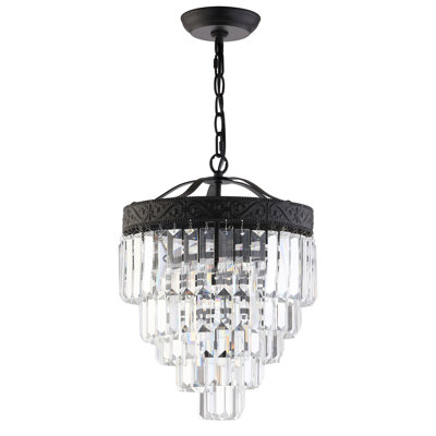 Kingsdown 2-Light Unique / Statement Tiered Chandelier