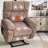 Heat Massage Dual Motor Infinite Position Up To 350 LBS Large Electric Power Lift Recliners With Hidden Cup Holders, Power-Remote, Medium-Firm And Heavy Duty-104585745