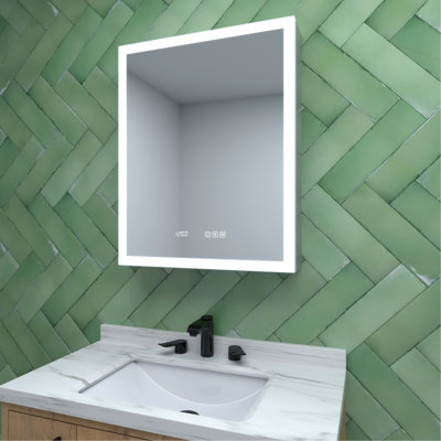 24 po X P 30 po Aluminiumleft Armoire à pharmacie à lumière intégrée à trois lumières Lightsi