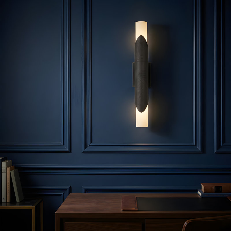 Brut 2 - Light Flush Mounted Sconce, Deep Patina Bronze