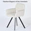 Chaise pivotante d'extérieur pour l'extérieur