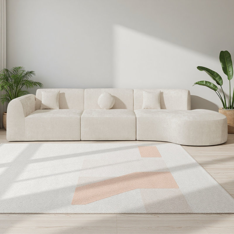 Ensemble de conversation 3 pièces 140 po, Polyester beige