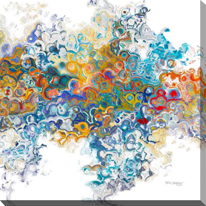 «Ephesians 4: 3 Unity of the Spirit» par Mark Lawrence - Peinture, Toile tendue, H 24 po x l 24 po x P 1,5 po
