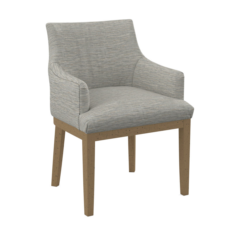 Upholstered Arm Chair, 61555-75, Espresso