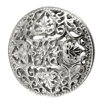 Juliane Grace large knob in Gilded Mercury