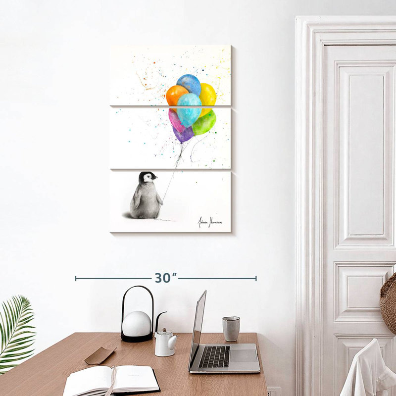 Brampt Positive Penguin, 32" H x 20" W
