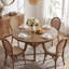 Round Solid Wood Dining Table