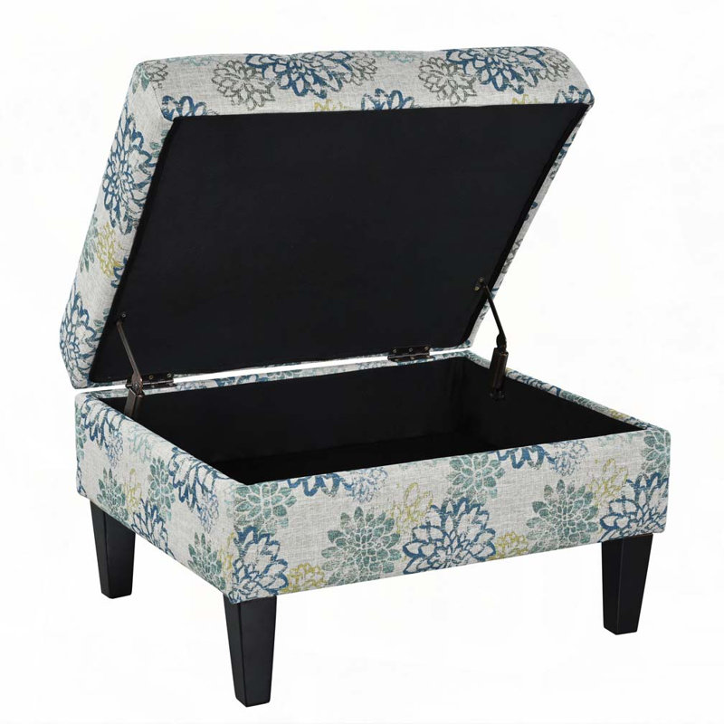 Repose-pieds avec rangement relevable