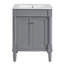 Meuble-lavabo avec lavabo supérieur, meuble de rangement moderne à 2 niveaux, meuble-lavabo simple