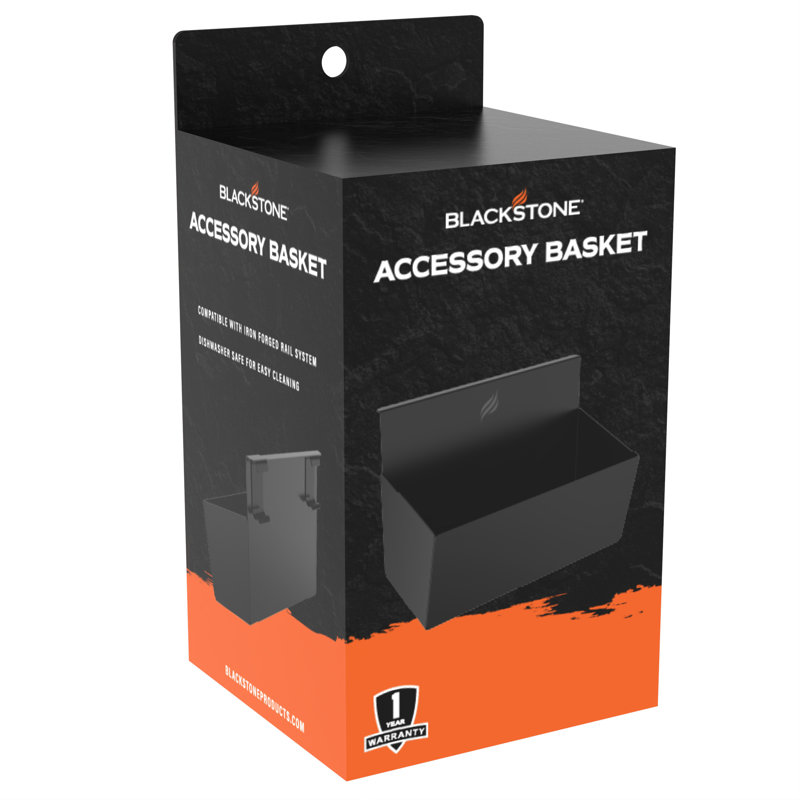 Blackstone Side Shelf Accessory Basket for Griddles with Rail System