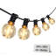 98ft Led Outdoor String Lights, Plug-In Waterproof Patio Lights With 50 Shatterproof Bulbs, Warm White Outdoor Hanging Light Decor For Backyard Deck Garden Bistro Porch Party
