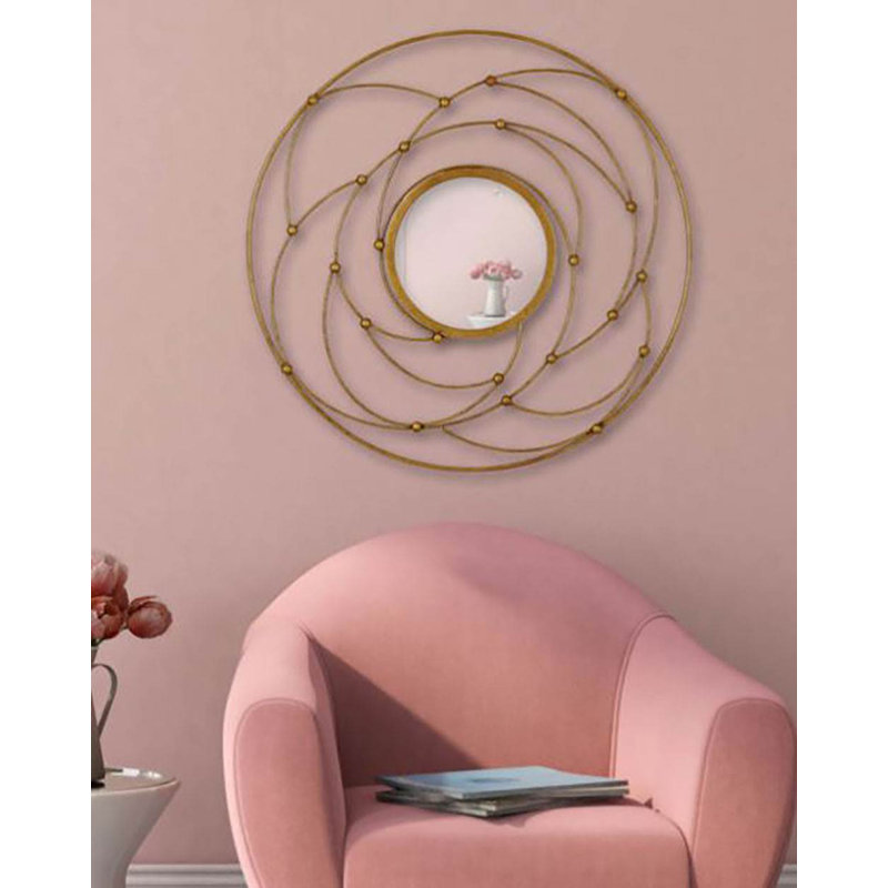 Metal Flat Wall Mirror
