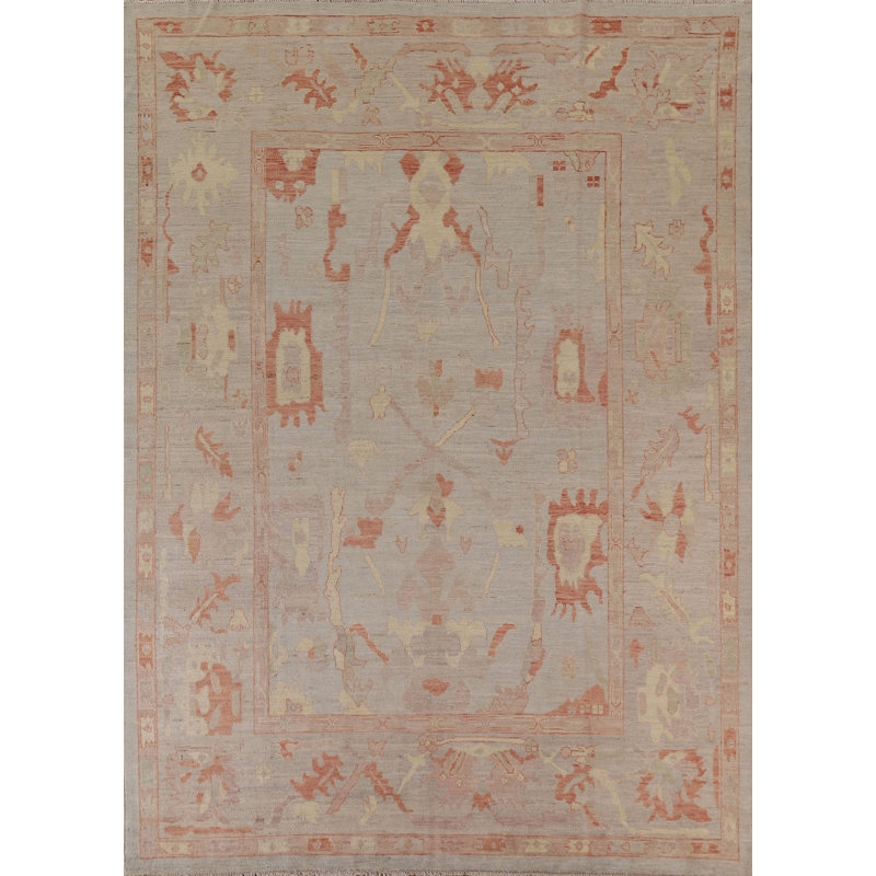 Vegetable Dye Oushak Turkish Area Rug 8x10