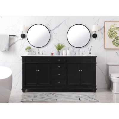 Ensemble de meuble-lavabo double 72 po Lydie