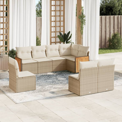 Ensemble de canapé de jardin Vidaxl