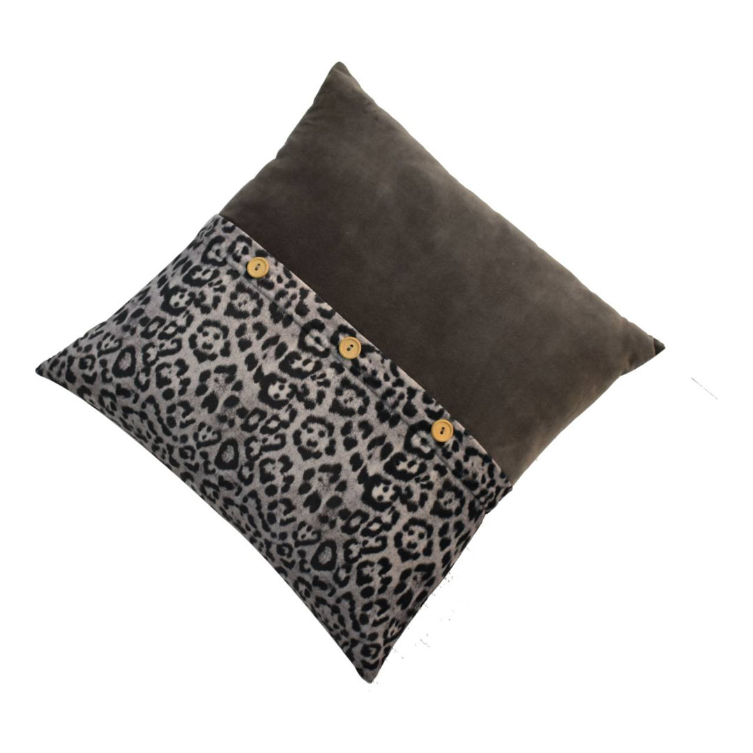 Akeil Animal Print Square Scatter Cushion With Filling