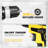 18V 3/8" 21+1 Torque Setting Cordless Drill Driver w/ Battery Charger Orange-101992707