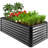 Rosonda Outdoor Metal Raised Planter Box-78598326-127370207