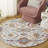 Gariguette 102 Hand Tufted Wool/Cotton Oriental Indoor Use Only Rug in Ivory/Green-1940991665