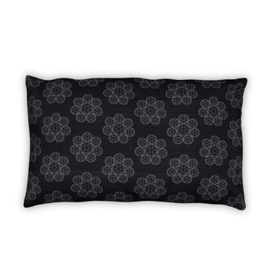 Polyester Lumbar Rectangular Pillow Cover & Insert