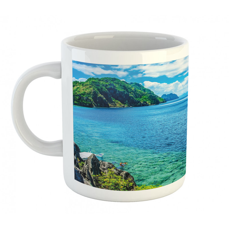 Grande tasse à café nature